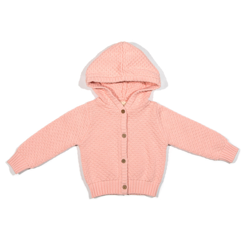 Bubble Knit Rose Carson Hoodie