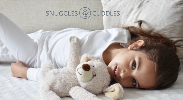 Snuggles N Cuddles Off White Toddler Pajama Set