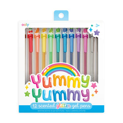 Yummy Yummy Scented Glitter Pens S/12 2.0