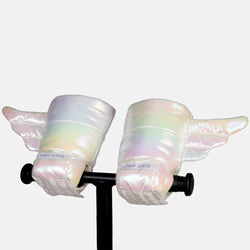 Iridescent  Wings Warmmuffs