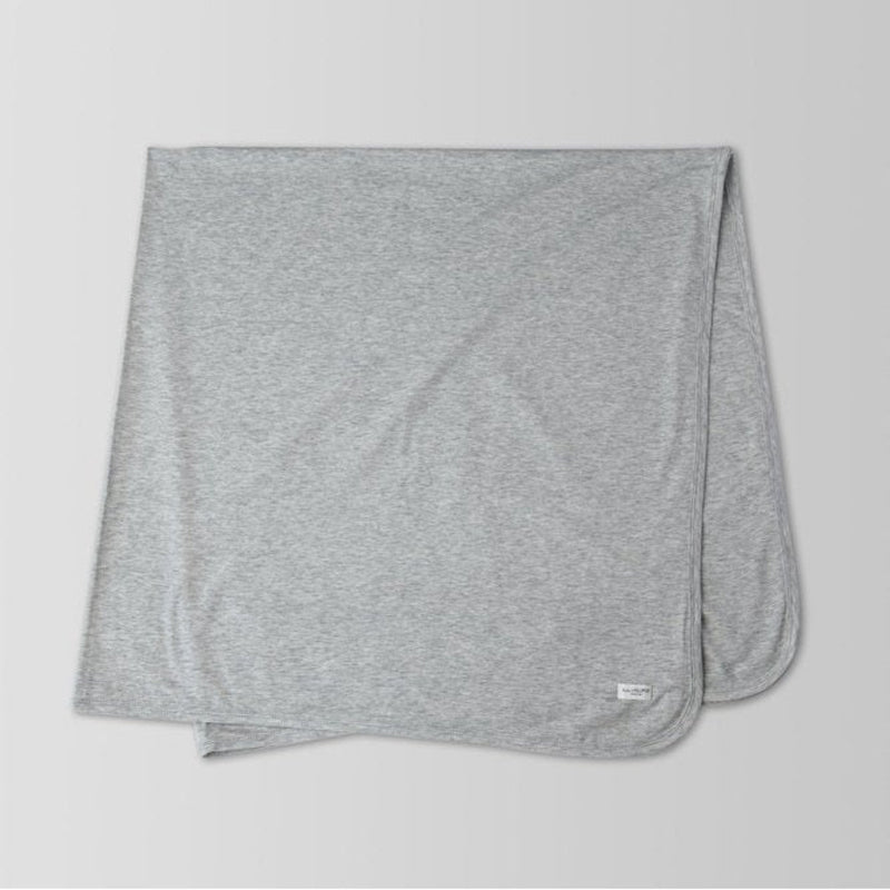 Heather Grey  Stretch Knit Blanket in TENCEL™