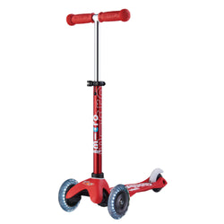 Mini Deluxe LED Scooter-Red