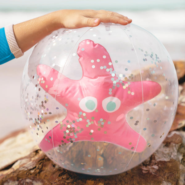 Sunny Life Ocean Treasure 3D Inflatable Beach Ball