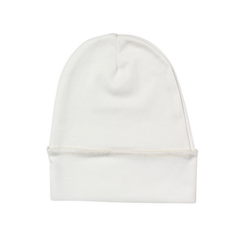 Snuggles N Cuddles Ivory Newborn Hat