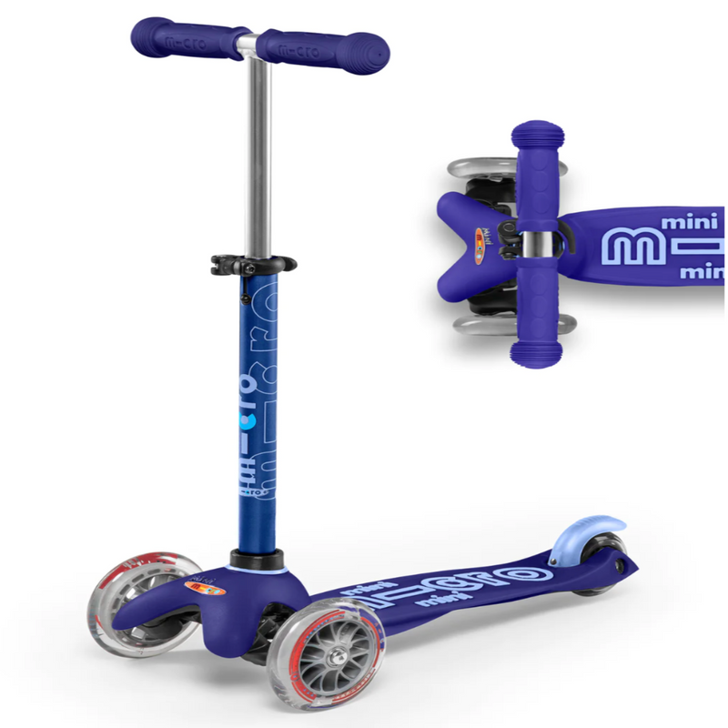 Mini Deluxe Blue Scooter