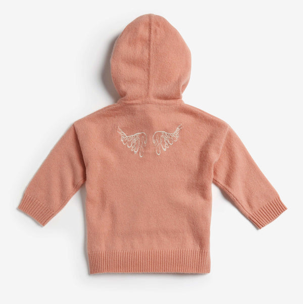 Archer's Bow Cameo Pink Angel Wings Hoodie