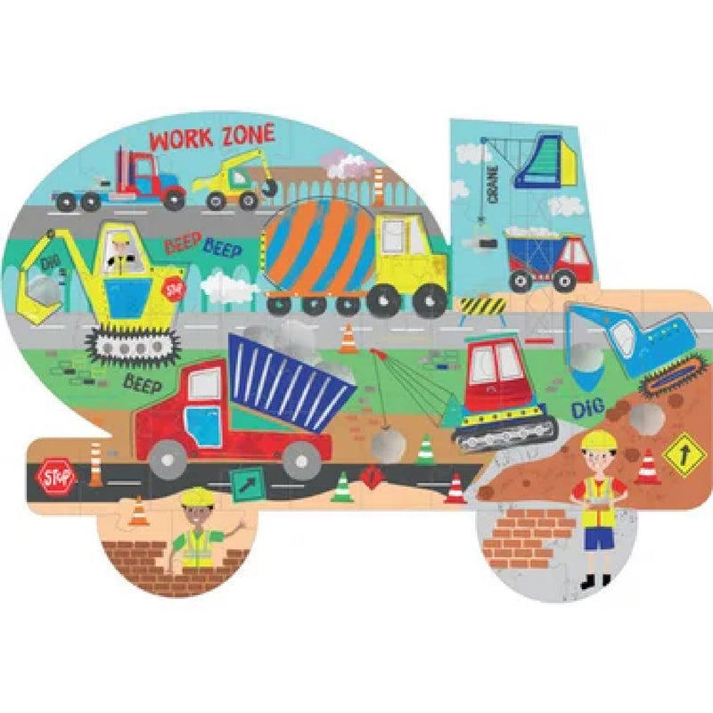Construction 40pc Truck Jigsaw Puzzle