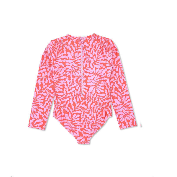 Feather 4 Arrow Wave Chaser Coral Surf Suit