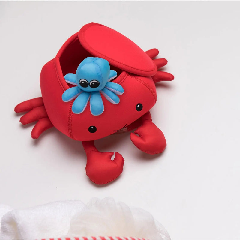 Manhattan Toy Crab Floating Fill n Spill Bath Toy - Egg New York