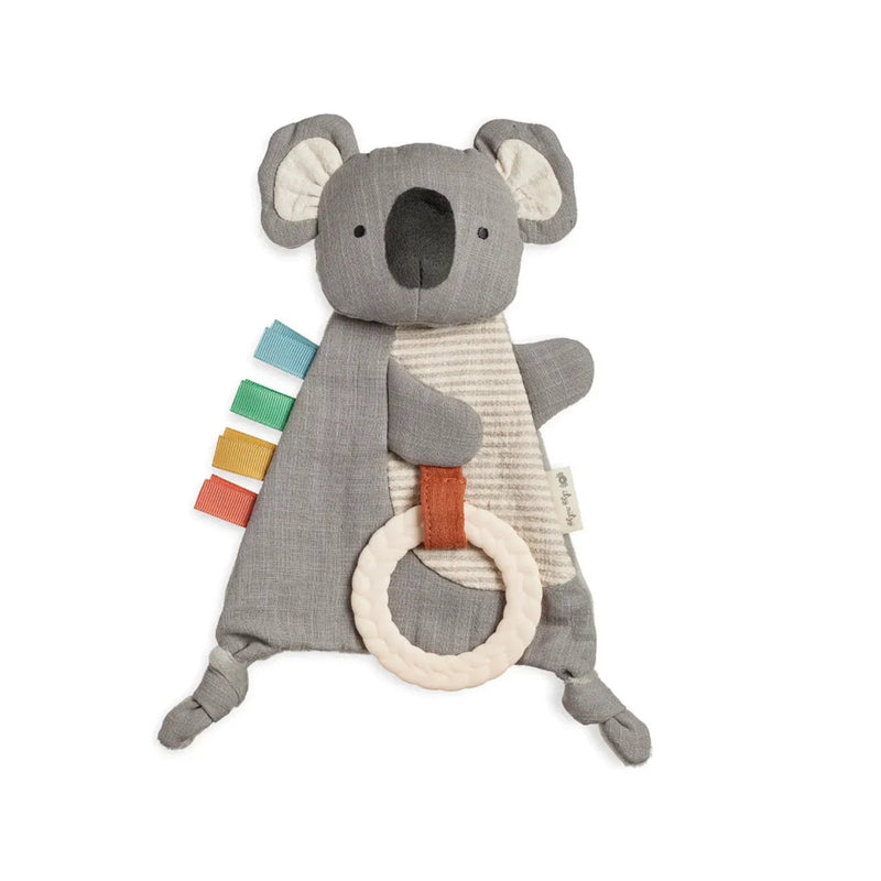 Bitzy Koala Crinkle Sensory Toy with Teether