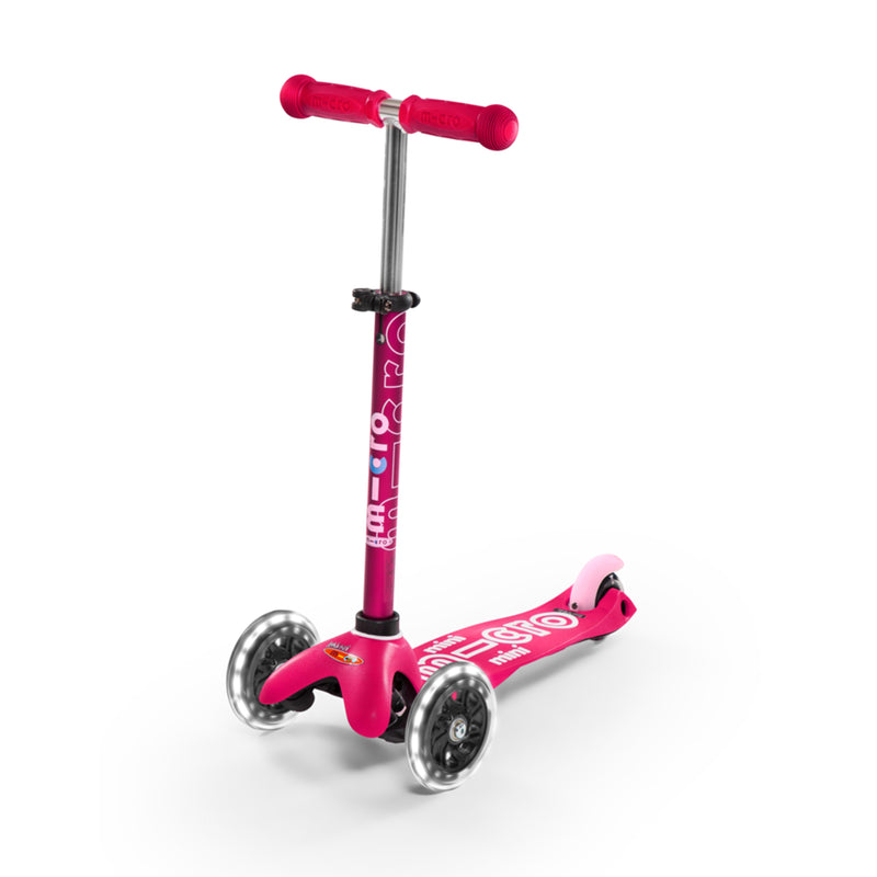 Mini Deluxe LED Scooter-Pink