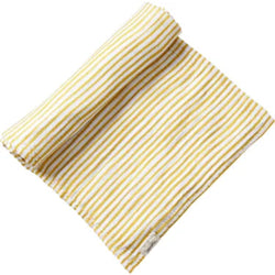 Pehr Marigold Striped Swaddle