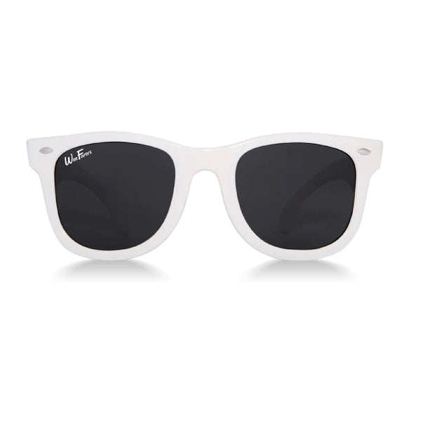 White Polarized WeeFarers Sunglasses